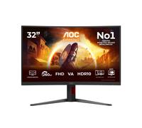 AOC G4 C32G4Z, 80 cm (31.5'), 1920 x 1080 pixels, Full HD, LCD, 4 ms, Noir, Rouge