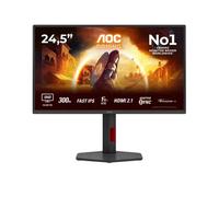 AOC G4 Q25G4SR écran plat de PC 62,2 cm (24.5") 2560 x 1440 pixels Quad HD LED Noir, Rouge