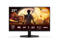 AOC G4 Q27G42XE, 68,6 cm (27'), 2560 x 1440 pixels, Quad HD, 1 ms, Noir, Rouge