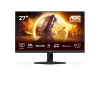AOC Ecran gaming 27'''' - QHD - Fast IPS - 240Hz (OC 260Hz) - 0,3ms - HDR 400 - Ajustable en hauteur - Pivot - Haut-parleurs - G-Sync Compatible