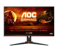 AOC Gaming 24G2SAE/BK - Écran LED - jeux - 24" - 1920 x 1080 Full HD (1080p) @ 165 Hz - VA - 350 cd/m² - 1 ms - 2xHDMI, DisplayPort