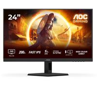 AOC Gaming 24G4HRE - Écran LED - jeux - 24" (23.8" visualisable) - 1920 x 1080 Full HD (1080p) @ 200 Hz - Fast IPS - 300 cd/m² - HDR10 - 0.5 ms - 2xHDMI, DisplayPort - haut-parleurs