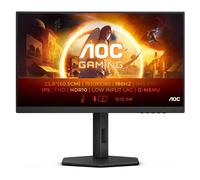 AOC Gaming 24G4X - G4 Series - écran LED - jeux - 24" (23.8" visualisable) - 1920 x 1080 Full HD (1080p) @ 180 Hz - IPS - 300 cd/m² - 1000:1 - HDR10 - 0.5 ms - 2xHDMI, DisplayPort - haut-parleurs...