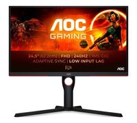 AOC G3 25G3ZM/BK écran plat de PC 62,2 cm (24.5") 1920 x 1080 pixels Full HD Noir, Rouge