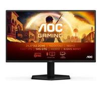 AOC Moniteur Gaming 25G42E 24,5" Full HD 1920x1080 180 Hz 1 ms FreeSync HDR10 Noir/Rouge