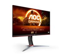 AOC Gaming 27G2SP - Moniteur FHD 27", 165 Hz, 1 ms, FreeSync Premium (1920 x 1080, HDMI, DisplayPort) Noir/Rouge