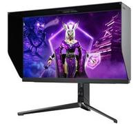 AOC Gaming AG274QG - AGON4 Series - écran LED - jeux - 27" - 2560 x 1440 QHD @ 240 Hz - IPS - 450 cd/m² - 1000:1 - DisplayHDR 600 - 1 ms - 2xHDMI, DisplayPort - haut-parleurs - rouge mat, couvercle ar