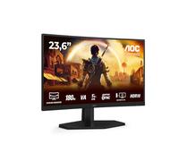 AOC Gaming C24G42E - Moniteur incurvé Full HD 24 Pouces, 180 Hz, 0,5 ms, FreeSync Premium (1920x1080, 1x HDMI 2.0, 1x DisplayPort 1.4) Noir