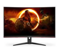 AOC G2 C32G2ZE/BK écran plat de PC 80 cm (31.5") 1920 x 1080 pixels Full HD LED Noir, Rouge