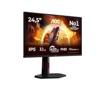 AOC Écran PC Gamer 25'' 25G4KUR – FHD 420Hz OC (400Hz natif), Fast IPS, 0,3ms, réglable en hauteur