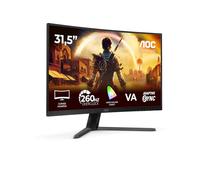 AOC C32G42ZE - Moniteur Gaming 32’’ incurvé, FHD, 260 Hz, VA, Temps de réponse de 0,3 ms, HDR10, FreeSync Premium, (1920 x 1080 HDMI 1x 2.0 DP 1.4 Hub USB)