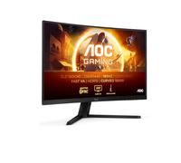 AOC G4 CQ32G4VE écran plat de PC 81,3 cm (32") 2560 x 1440 pixels Quad HD LCD Noir, Gris