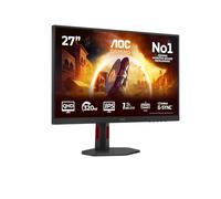 AOC Moniteur Gaming Q27G4SRU 27 pouces 2560x1440 QHD 320Hz Fast IPS 0,3 ms HDR400 Noir