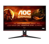 AOC G2 Q27G2E/BK écran plat de PC 68,6 cm (27") 2560 x 1440 pixels Quad HD Noir, Rouge