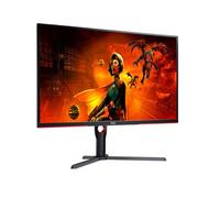 AOC G3 U32G3X/BK LED display 80 cm (31.5") 3840 x 2160 pixels 4K Ultra HD Noir, Rouge
