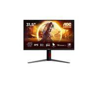 AOC Moniteur U32G4U 31,5 pouces 3840x2160 160Hz IPS 1 ms HDR400 Compatible G‑Sync Ajustable Noir