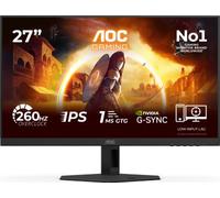 AOC Écran de jeu 27G4ZRE 27" Full HD 1920x1080 240Hz Fast IPS HDR10 0,3 ms 2xHDMI/DP Noir/Rouge
