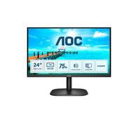 AOC Moniteur 24B2XHM2 23.8" LCD VA Full HD 1920x1080 75Hz 4ms HDMI VGA W-LED Anti-reflet FlickerFree LowBlueLight VESA 100x100 Noir