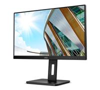 AOC Moniteur Q24P2Q 23,8 pouces 2560×1440 75 Hz HDMI DisplayPort hub USB 4 ms Pivot Noir