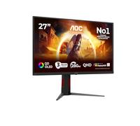 AOC Moniteur Q27G4ZD 27 pouces QD-OLED 280Hz 0,03ms HDR400 TrueBlack G-Sync Réglable Hub USB Noir