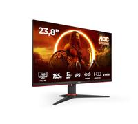 AOC G2 24G2SPAE/BK LED display 60,5 cm (23.8") 1920 x 1080 pixels Full HD Noir, Rouge