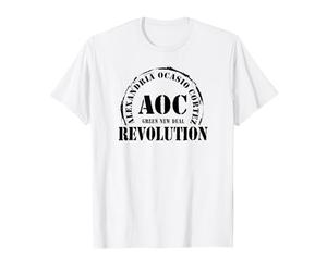 AOC Ocasio Cortez Revolution, Changement Climatique, Green New Deal T-Shirt