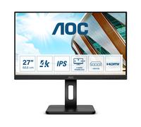 AOC U27P2CA écran plat de PC 68,6 cm (27") 3840 x 2160 pixels 4K Ultra HD LED Noir