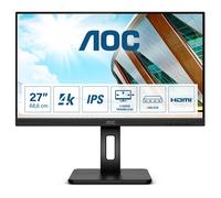 AOC U27P2CA écran plat de PC 68,6 cm (27") 3840 x 2160 pixels 4K Ultra HD LED Noir
