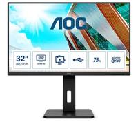 AOC P2 U32P2 écran plat de PC 80 cm (31.5") 3840 x 2160 pixels 4K Ultra HD LED Noir