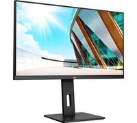 AOC Écran U32P2 32" UHD 3840 x 2160 75 Hz HDMI 2.0 DisplayPort Hub USB Noir Hauteur réglable