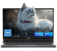 AOC Ordinateur portable 15,6", boîtier en métal