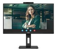 AOC Pro-line Q27P3CW - Écran LED - 27" - 2560 x 1440 QHD @ 75 Hz - IPS - 350 cd/m² - 1000:1 - 4 ms - 2xHDMI, DisplayPort, USB-C - haut-parleurs - noir Noir
