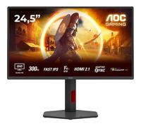 AOC Q25G4SR - 24.5 QHD 16:9 0.3ms 300Hz IPS Adaptive Sync - HDMI et DP