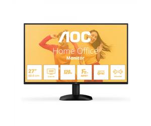 AOC Q27B35S3 Moniteur LED Quad HD 27 pouces 2560x1440 Temps de réponse 4ms