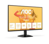 AOC Q27B35S3 - Moniteur Quad HD 27 Pouces, 120 Hz, Adaptive Sync, HDR10 (2560 x 1440, HDMI 2.0, DisplayPort 1.4) Noir