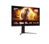 AOC G4 Q27G4ZD écran plat de PC 68,6 cm (27 ) 2560 x 1440 pixels Quad HD QD-OLED Noir, Rouge