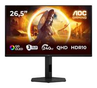 AOC G4 Q27G4ZDR écran plat de PC 67,3 cm (26.5 ) 2560 x 1440 pixels Quad HD QD-OLED Noir, Rouge