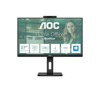 AOC Q27P3CW : Écran 27" QHD IPS 2560x1440, 4ms, 350cd/m², USB-C 65W, Hub USB, Webcam 5MP Windows Hello, RJ-45, DP, Haut-parleurs