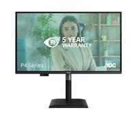 AOC Q27P4U 27" IPS 120Hz HDMI DP USB Réglage Hauteur Noir