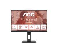 AOC U27E3UF Moniteur 27" 4K Ultra HD IPS LED 3840x2160 60Hz, 4ms GTG, 350cd/m², HDMI 2.0/DisplayPort 1.4, Hub USB 3.2, Adaptive Sync, Noir