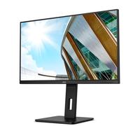 AOC U32P2 - Écran UHD 32", Hauteur réglable (3840 x 2160, 75 Hz, HDMI 2.0, DisplayPort, hub USB) Noir