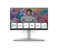 AOC U32U3CV Écran 31.5" 4K UHD Nano IPS LCD, 3840x2160, 4ms, 60Hz, DisplayHDR 400, USB-C 96W, DCI-P3 98%, Delta E<2, Hub USB 3.2