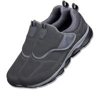 Aocase Chaussure Orthopedique Femme Hommes Chaussures de Tennis pour Hommes Baskets Maille Respirant sans Lacet Baskets Antidérapantes Course à Pied Chaussures De Plein Air,Gris,40/250mm