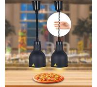 Aocay Lampe Chauffante Cuisine Professionnelle, 19 cm/25 cm Diamètre