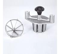 Aocet Commercial Trancheuse Manuelle Grand Découpe de Pommes Oignons Citrons Légumes Professionnel Coupe-Fruits pour Bar Restaurant Fêtes Buffet, Facile à Nettoyer (Taille : 8 Section Blade)