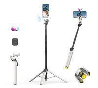AOCHUAN M3PRO Cardan pour smartphone à 3 axes à ouverture automatique de 71 pouces pour iPhone et Android, stabilisateur de téléphone avec suivi du visage AI (pas d'application nécessaire) avec