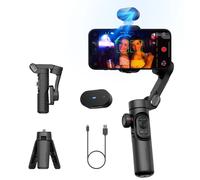 AOCHUAN-Stabilisateur de cardan intelligent pour smartphone, version AI, pas de suivi Andrea AI, contrôle des ensole, avec promesse TikTok Smart XE AI
