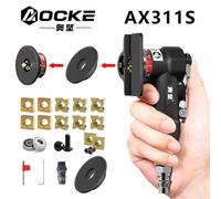 AOCKE - pistolet de chanfreinage pneumatique, outil de chanfreinage, Mini broyeur à Air, ébavurage, Machine de découpage pour la réparation des métaux, 30000 tr/min AGT-830A Only Blades