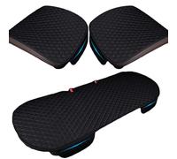 AOCRXL Coussin de Siège de Voiture pour Fiat Abarth 500 Abarth 595 Abarth 695 Abarth 124 Spider, Housse de Siège Housse en Lin Respirant Anti-Rayures, Protection Siege Voiture,A/Black