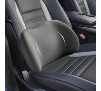 AOCRXL Coussin de Soutien Lombaire et Coussin de Cou de Voiture pour KIA Sorento Stonic Sportage, Appui-TêTe, Mousse à MéMoire de Forme,Grey-Lumbar Cushion